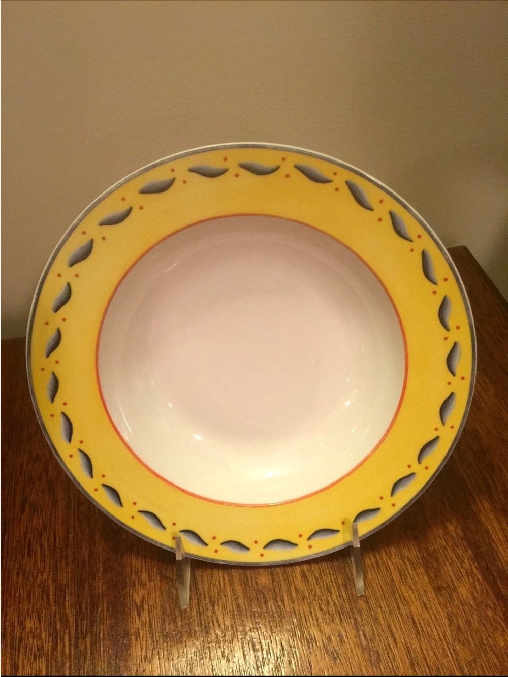 Sakura Claire Murray CLAIRE'S PROVENCE Rimmed Soup Bowl